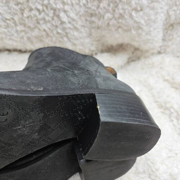 Vionic Joslyn Weather Resistant Black Leather Ankle Boots sz 7.5 - Picture 9 of 9